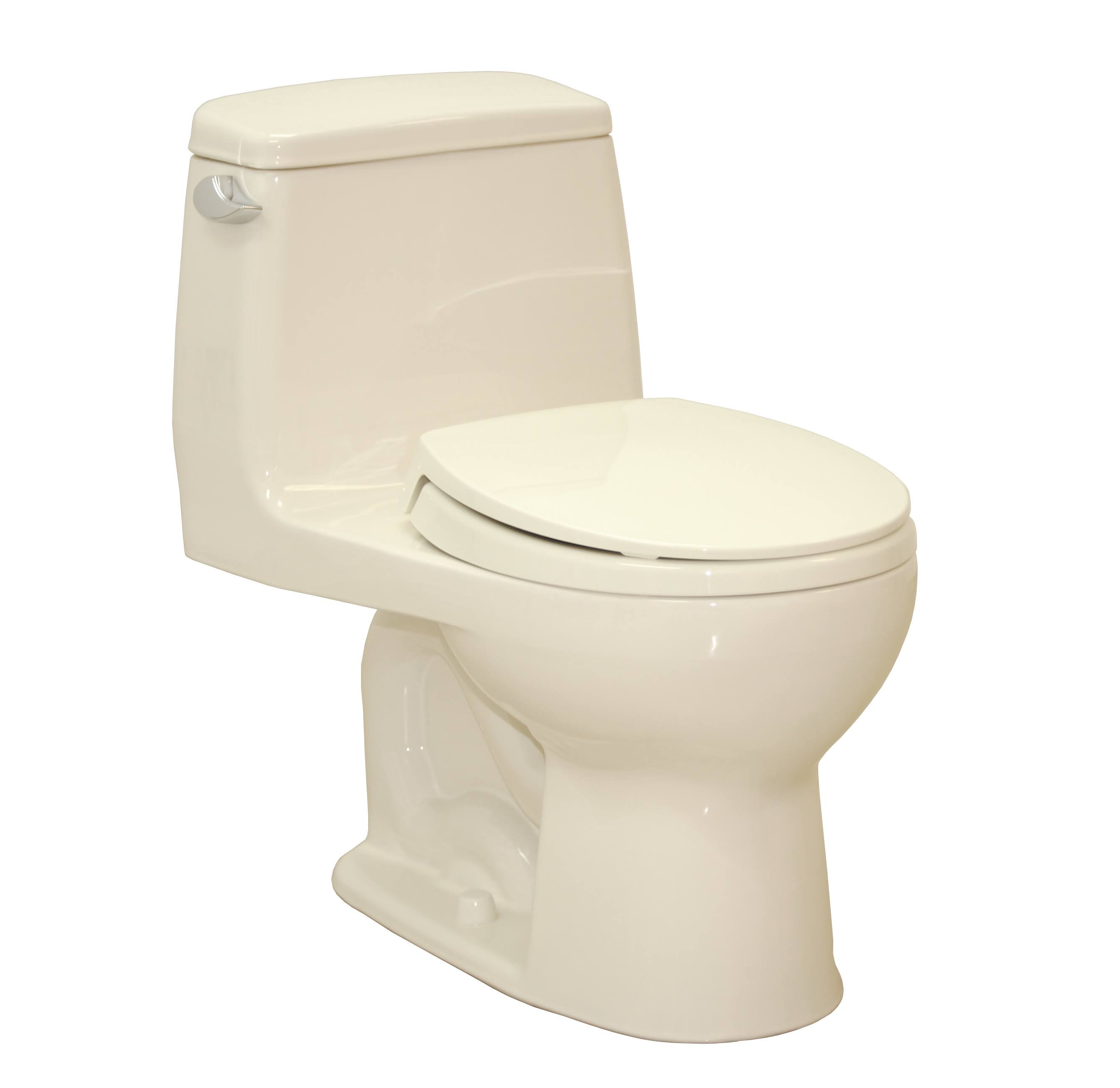 Bone Round One-Piece Toilet N740