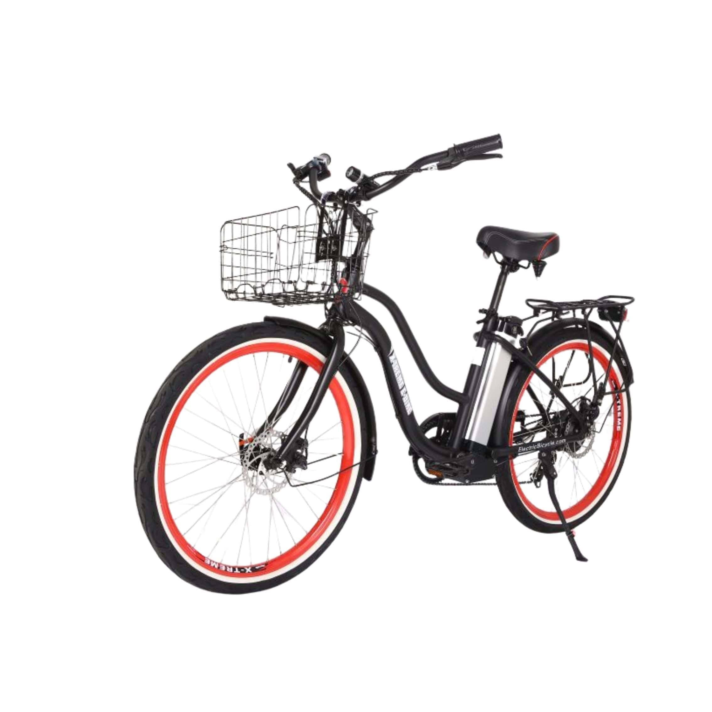 Black Electric Beach Cruiser Bike G94800