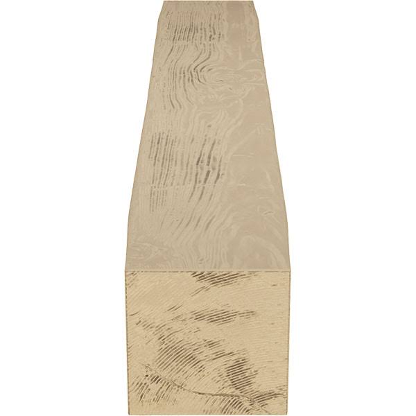 Sandblasted Faux Wood Fireplace Mantel J986