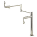 Polished Nickel Deck Mount Pot Filler U224022