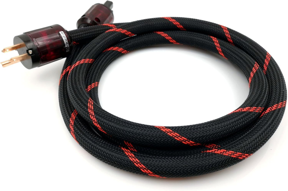 10 AWG HiFi Audio AC Power Cable Power Cord US Plug 6.6FT U57572