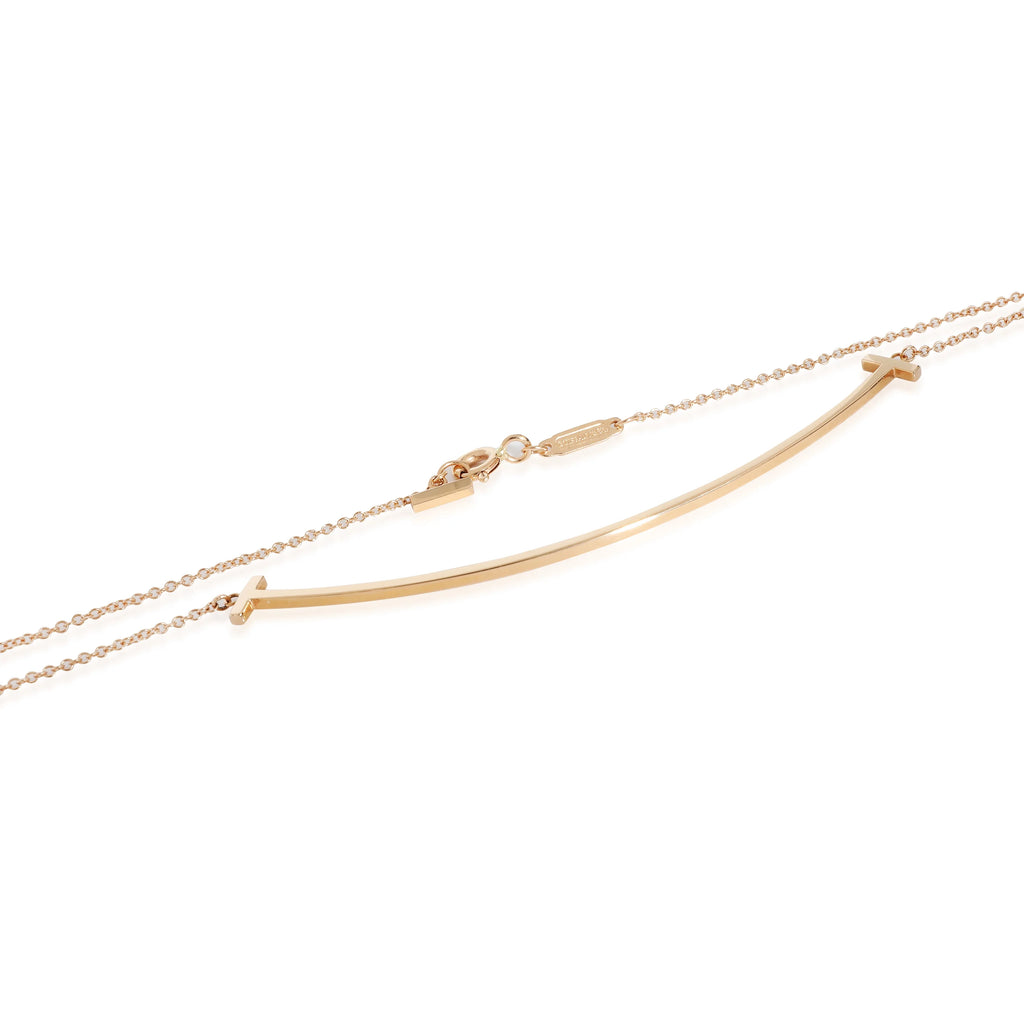 T Smile Pendant in Rose Gold, Large Pre-Owned T864301