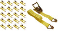 20 Pack 4000 Lbs Ratchet Straps M110598