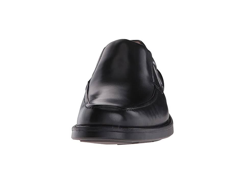 Black Waterproof Calfskin Venetian Moc U6088