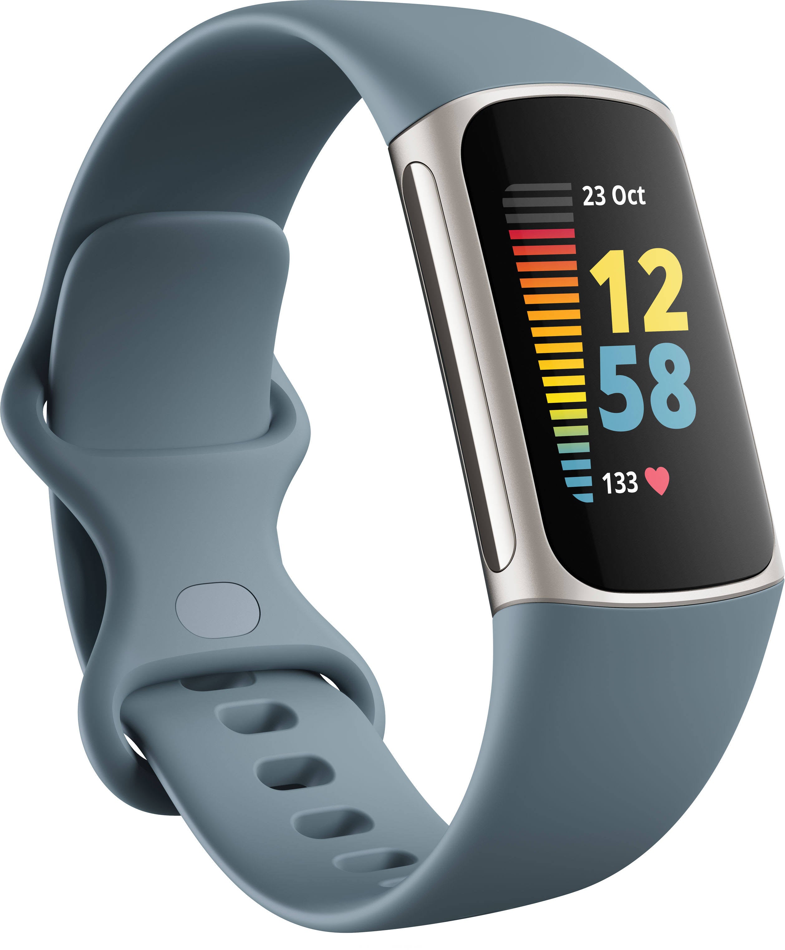 Charge 5 Steel Blue/Platinum K471622