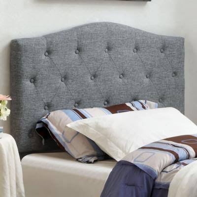 Gray Twin Size Headboard J175