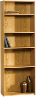 5-Shelf Bookcase, Soft White I359