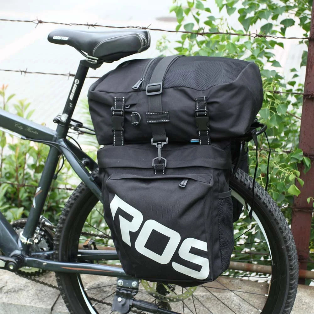 Mountain Bike Bag Bicycle Pannier Rear Seat Trunk Bag E131732