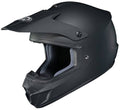 Matte Black Solid Helmet H6661