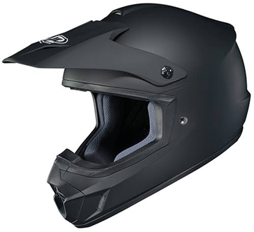 Matte Black Solid Helmet H6661