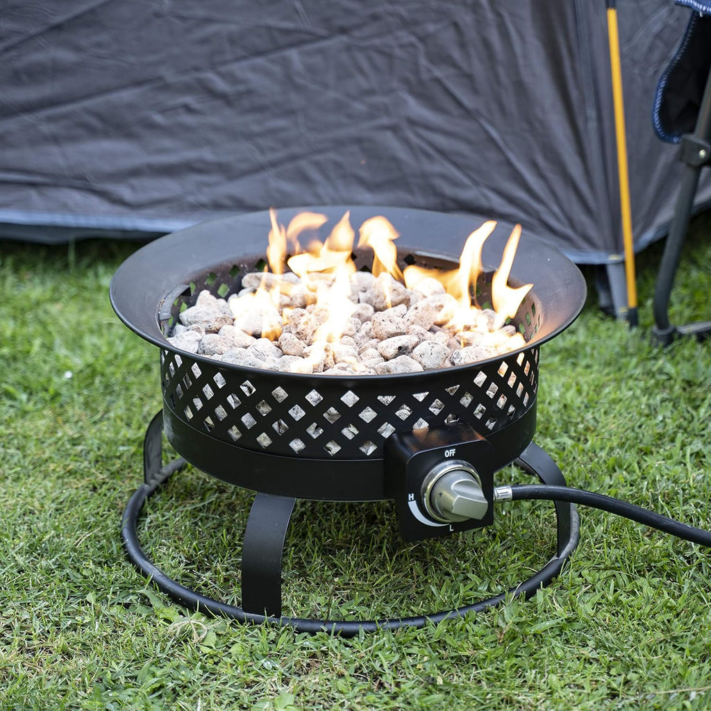 54,000 BTU Portable Steel Propane Gas Fire Pit F98232