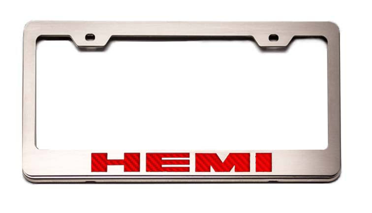 Rear Tag Frame Red C82891