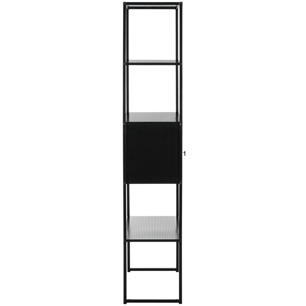 Black Storage Bookshelf D750733