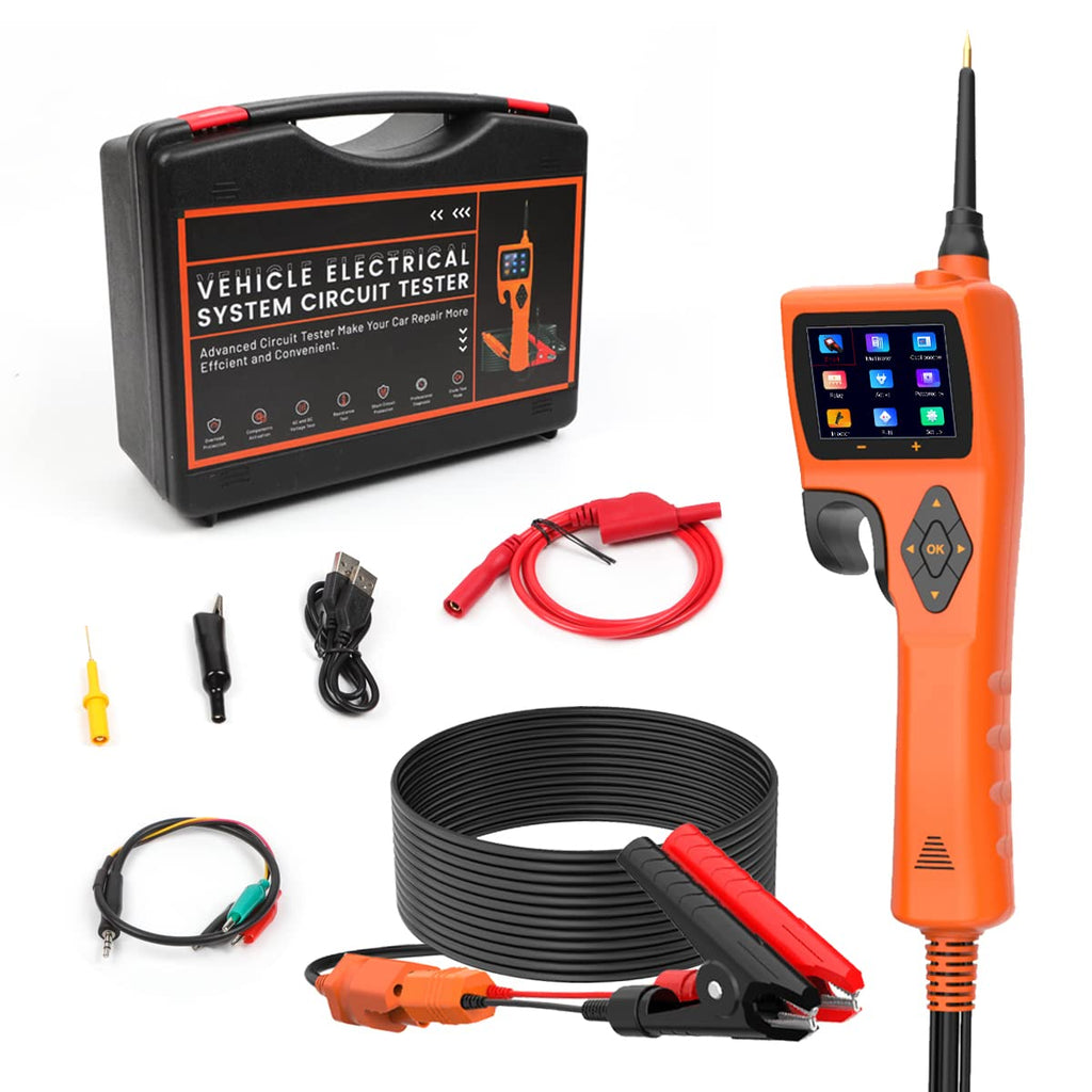 9-30V DC Car Circuit Tester with 20FT Test Cable LED Test Light V358837