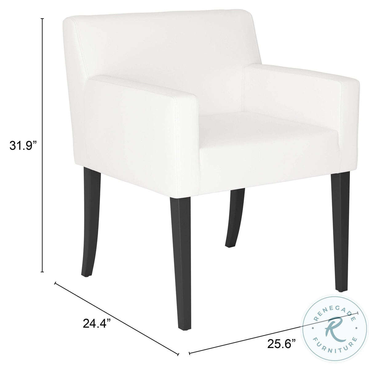 White Dining Chair T2257