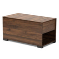 Walnut Brown Finished Cat Litter Box Cover House L7830