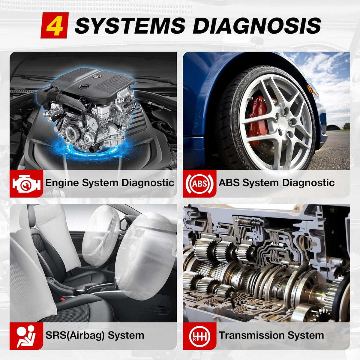 OBD2 Scanner with TPMS Activation Relearn Tool Automotive Diagnostic Scan Tool L819