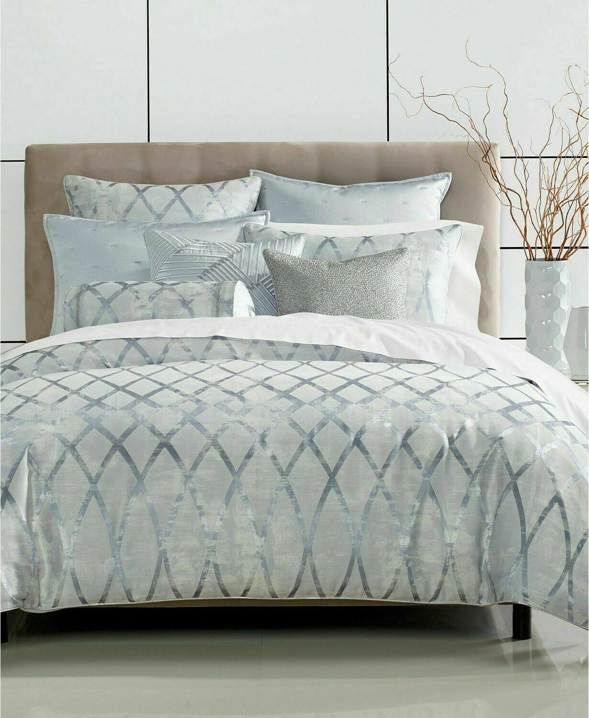 King Duvet Cover Blue Q672515