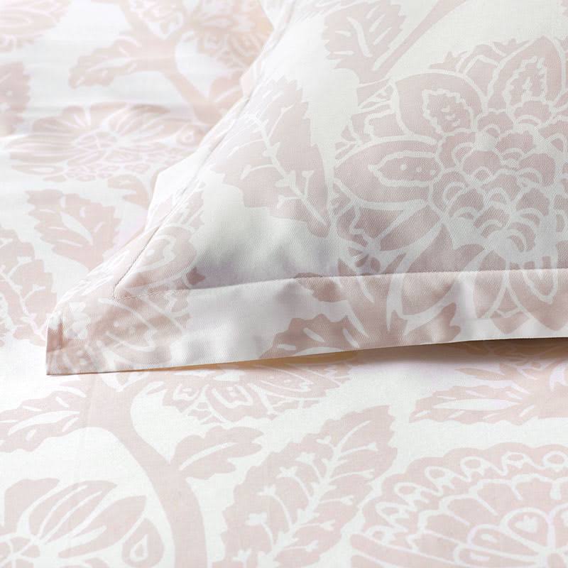Pink Sand Cotton Sateen Duvet Cover, Twin S4850