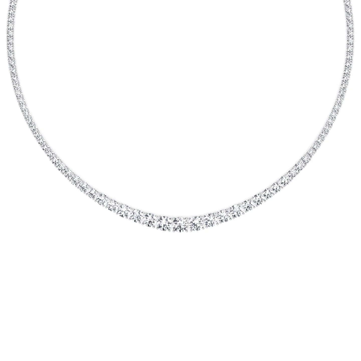 15 Carat Diamond Tennis Necklace T7474