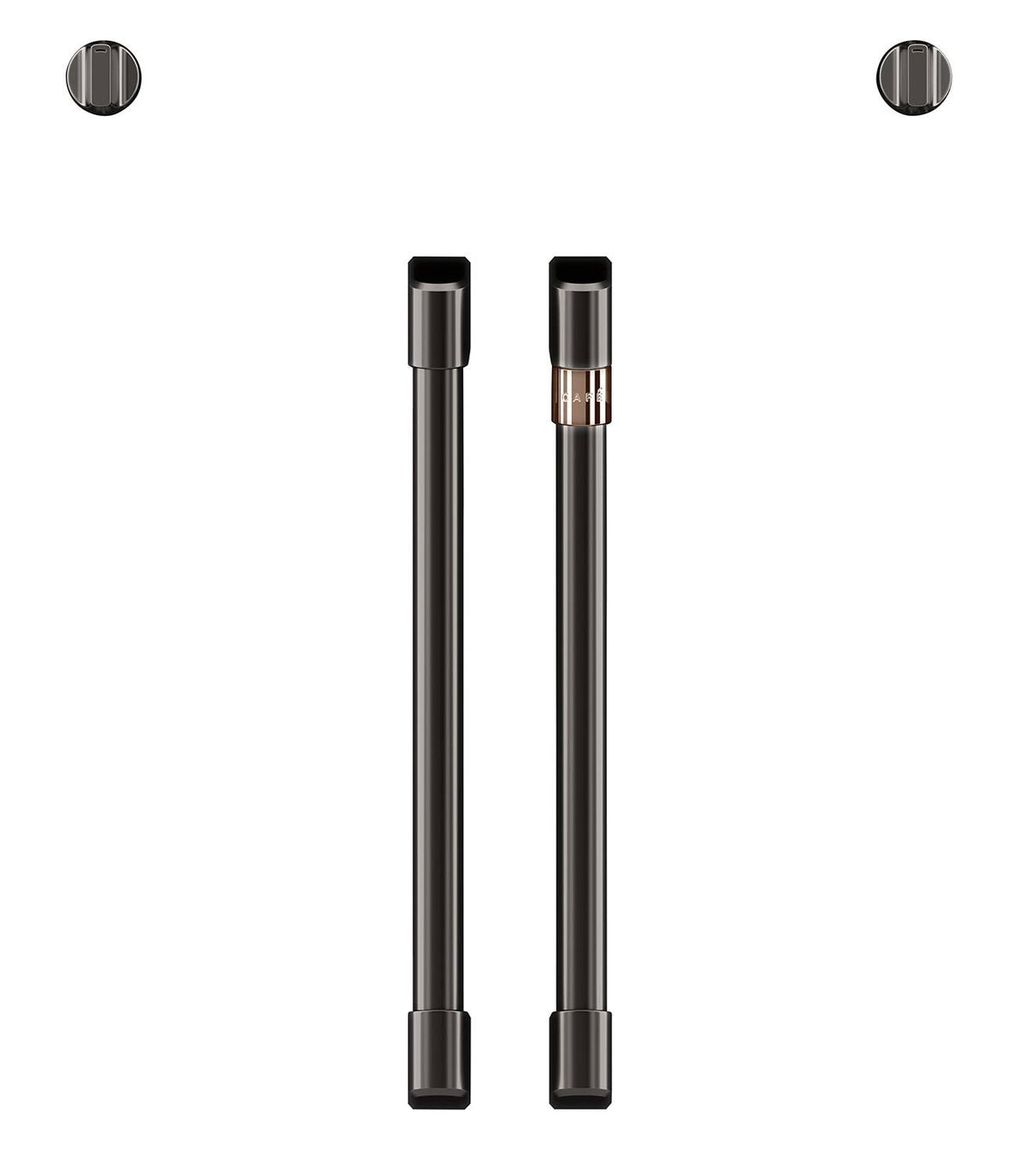 Brushed Black French Door Handles and Knob Kit Z3252