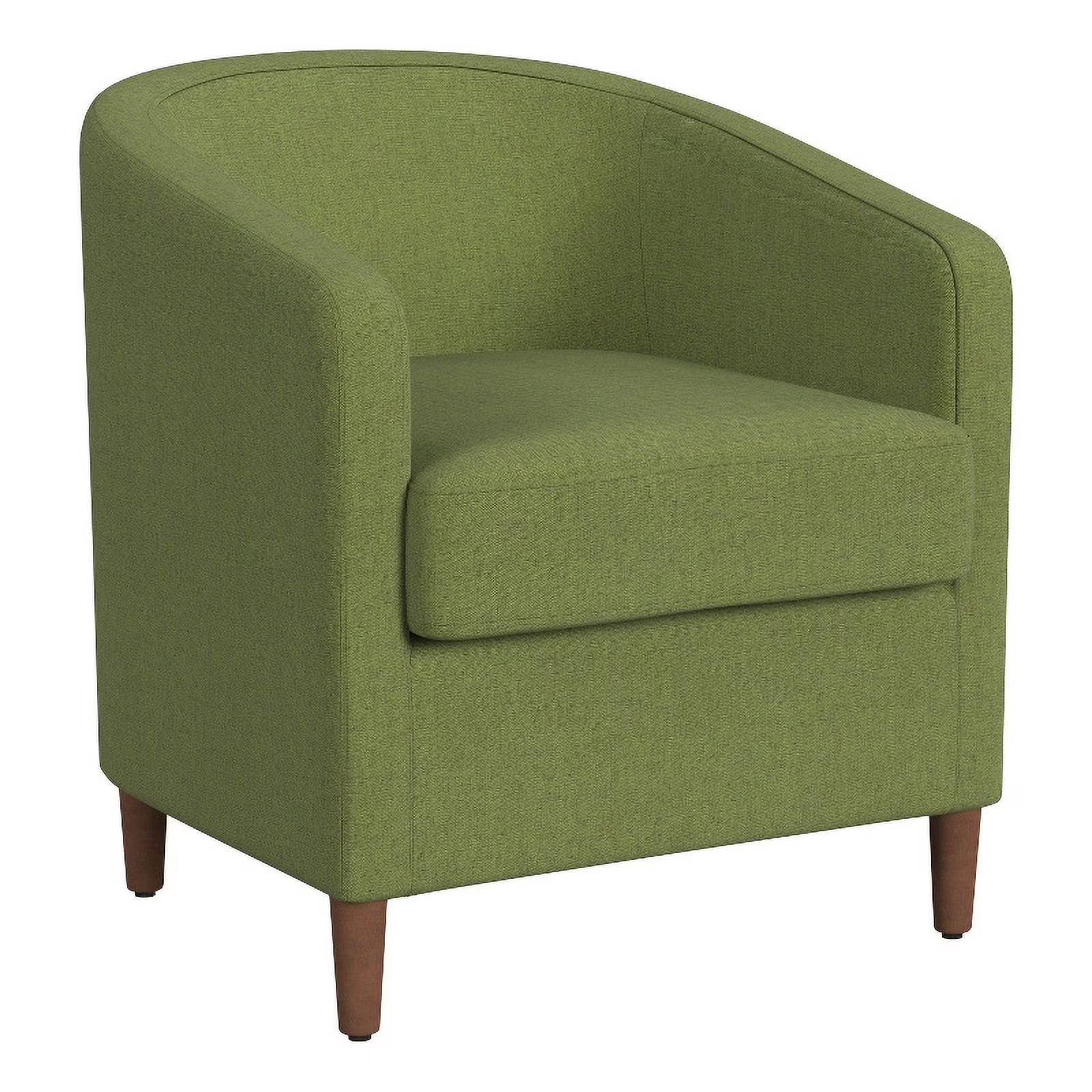 Olive Green Barrel Accent Chair A570735