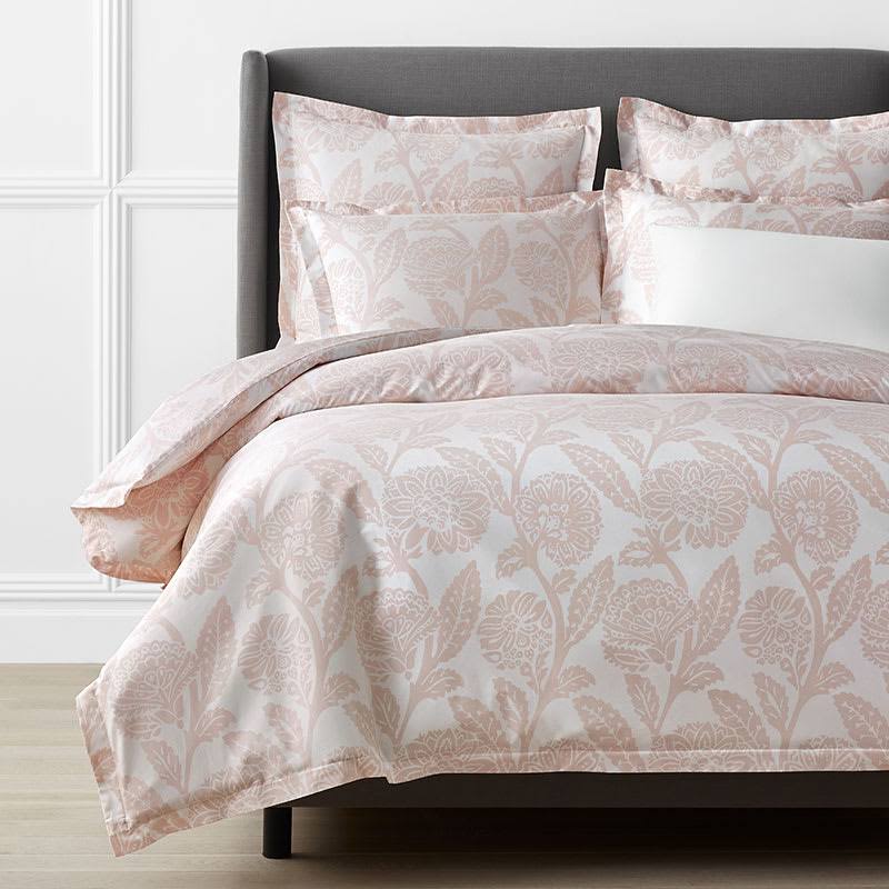 Pink Sand Cotton Sateen Duvet Cover, Twin S4850