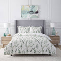 Green Twin Eucalyptus Duvet Cover Set P58337