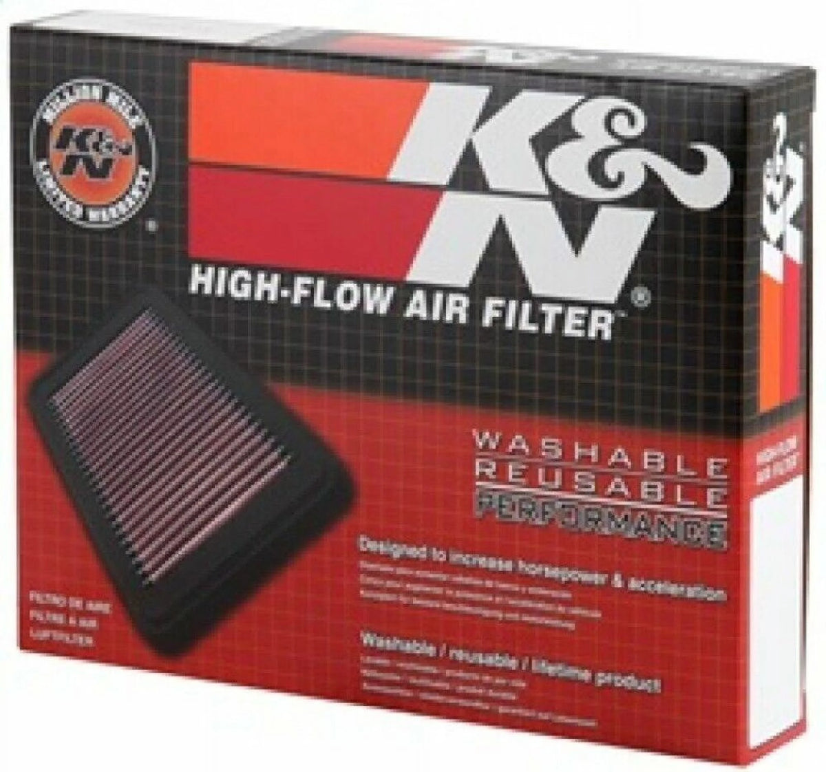 Washable Replacement Engine Air Filter Y77148