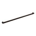 Brown Fine Texture Handrail Section with Return E97421