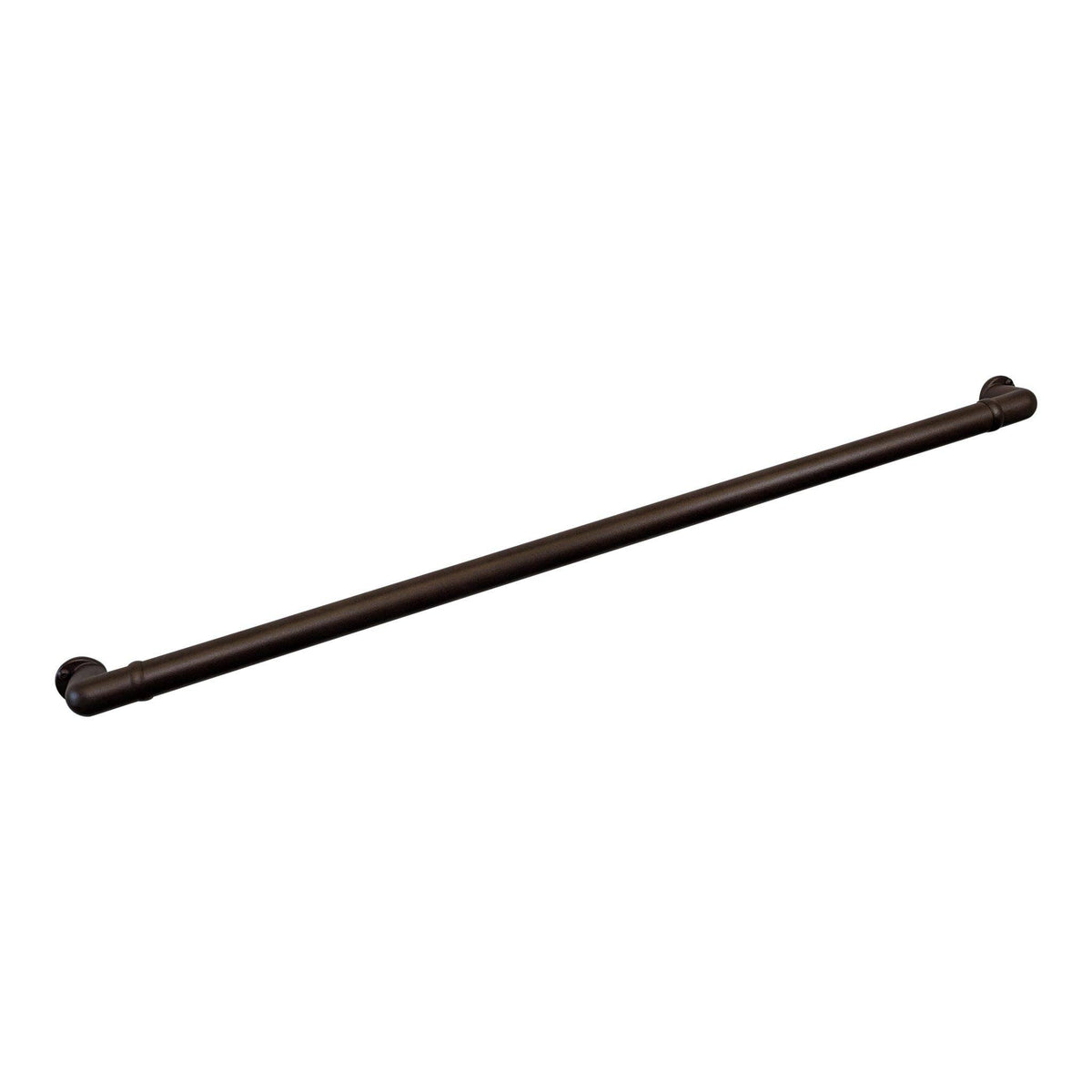 Brown Fine Texture Handrail Section with Return E97421
