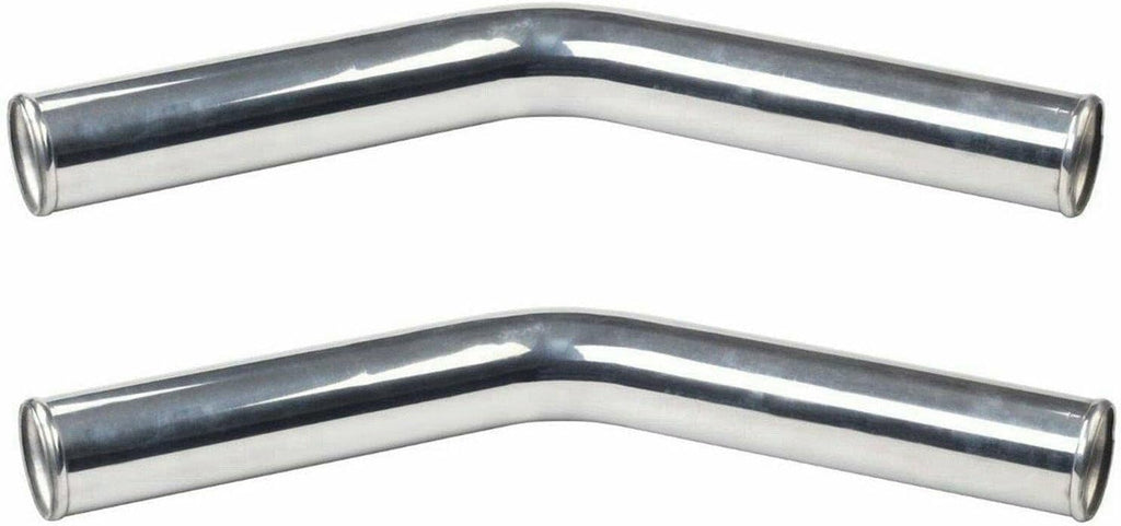 2.5" OD 180 Degree Universal Aluminum Intercooler Intake Pipe 63mm Length 600mm Pack of 2 B478