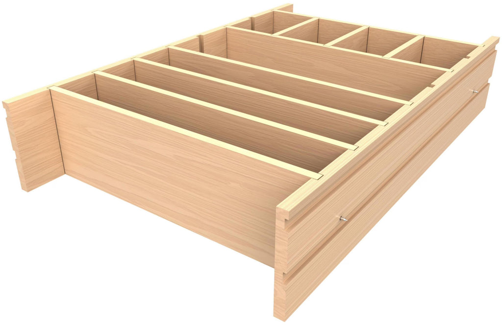 Maple 30-3/4" Deep Drawer Divider System I1359