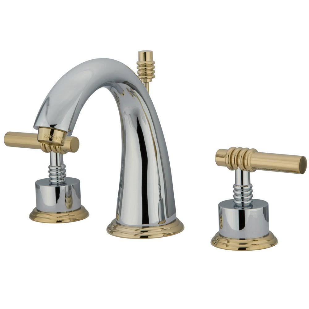 Widespread Lavatory Faucet Chrome/Polished Brass U42654