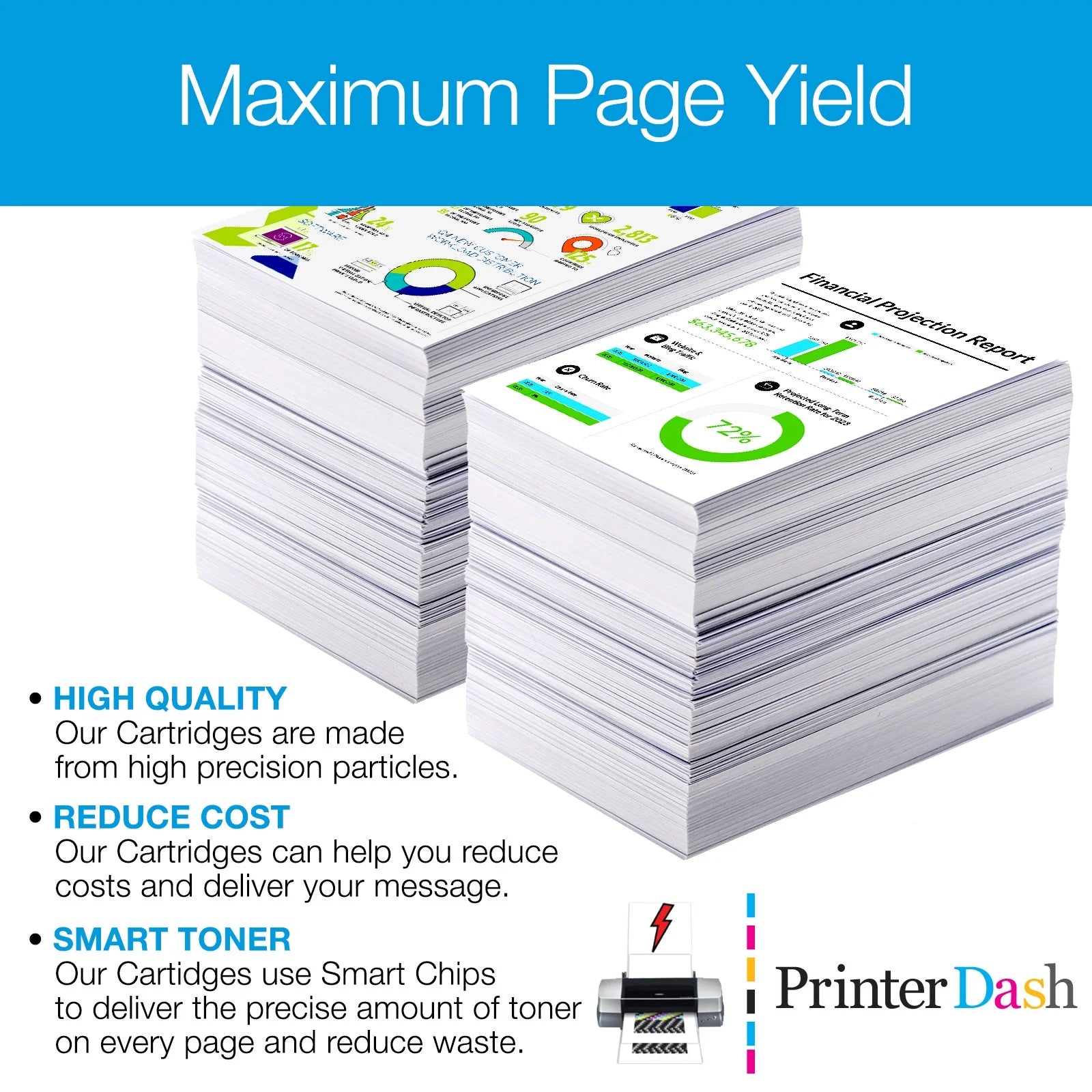 Red High Yield Postage Meter Inkjet (5/PK) R68705