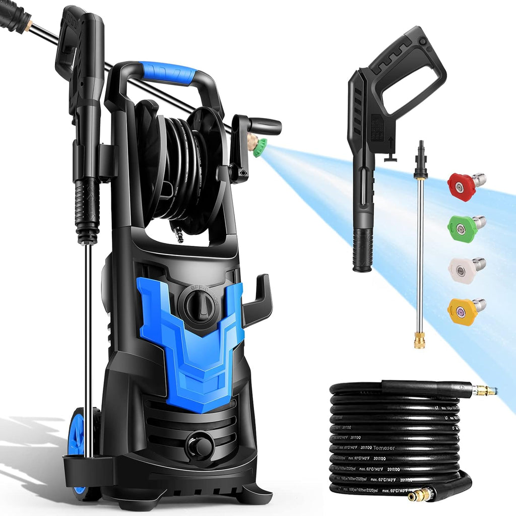 3000PSI Electric Pressure Washer with 4 Nozzles Y439