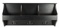 Black Hanging Storage Wall Rack Q141