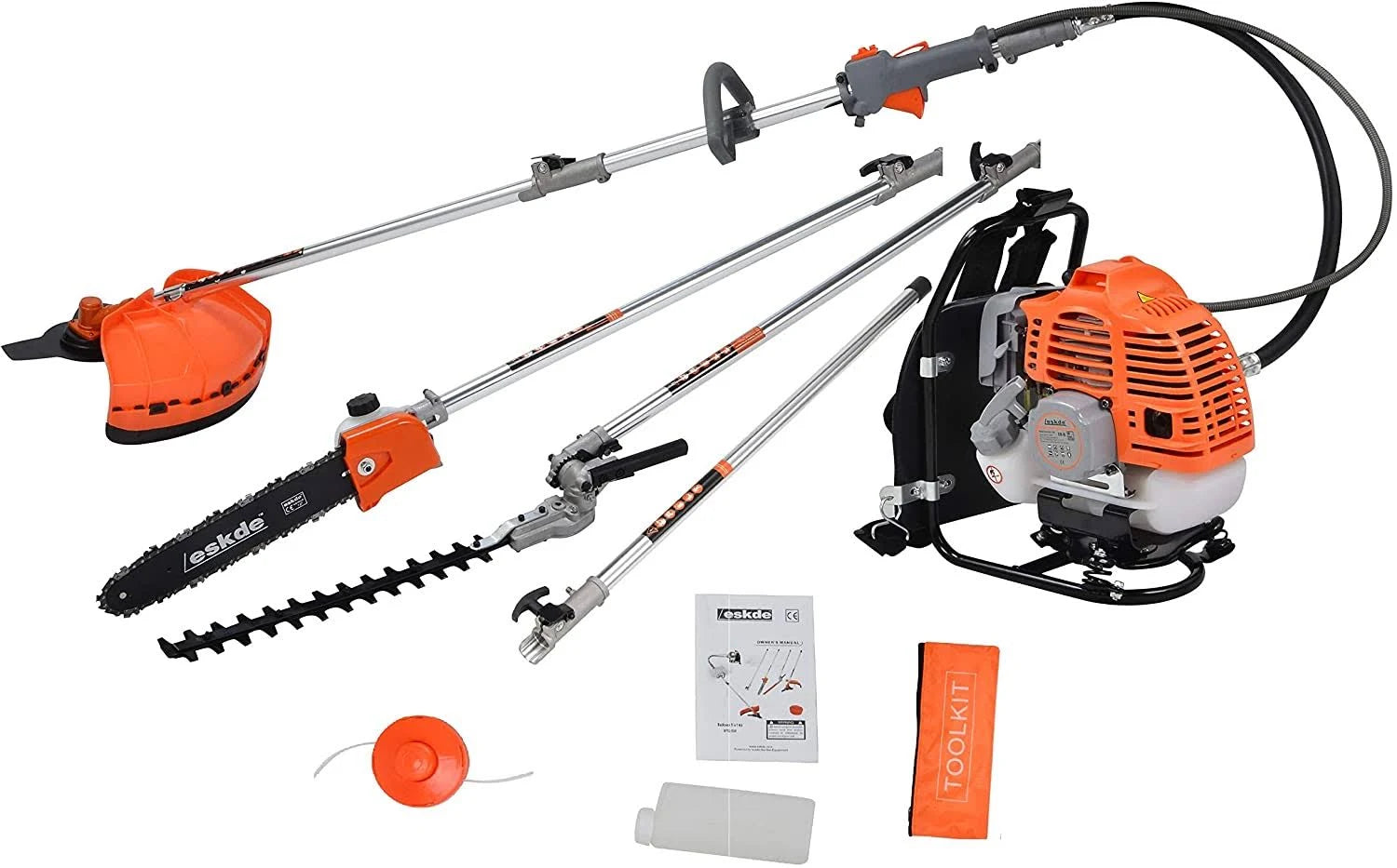 5 in 1 52cc Petrol Garden Multi Tool System U821667