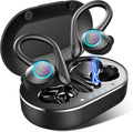 Wireless Bluetooth Sport Earbuds with Earhooks, IP7 Waterproof Noise Cancelling Headset N256600