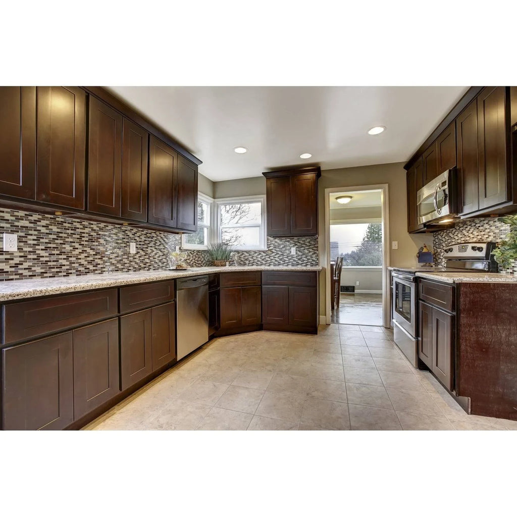 Espresso Shaker Kitchen Base Cabinet R516871
