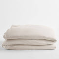 King Beige Tencel Lyocell Sateen Duvet Cover W3903