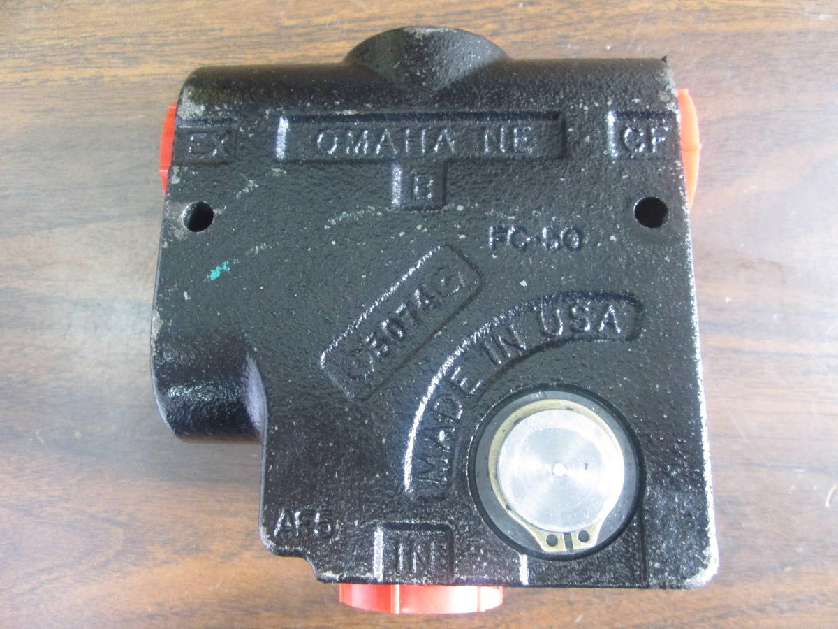 Adjustable Flow Control Valve, #12 SAE Ports, 0–30 GPM A2592