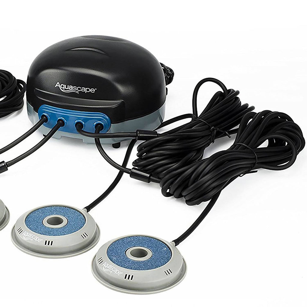 4 Outlet Pond Water Aerator Air Pump Kit Q71821