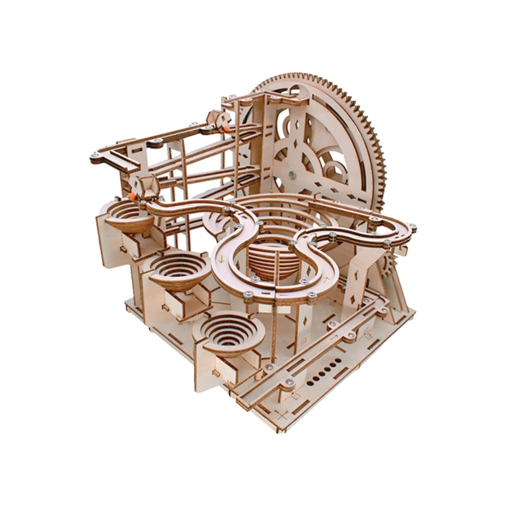 Marble Run Building Kits Wooden 3D Puzzle Toy Construction Play Set M9718