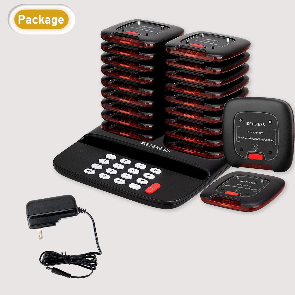 20 Pagers Restaurant Pager System G351774