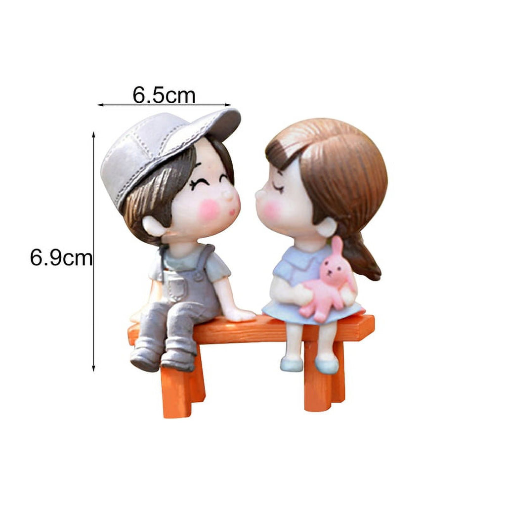 3Pcs/Set Miniature Doll Figurine E2592