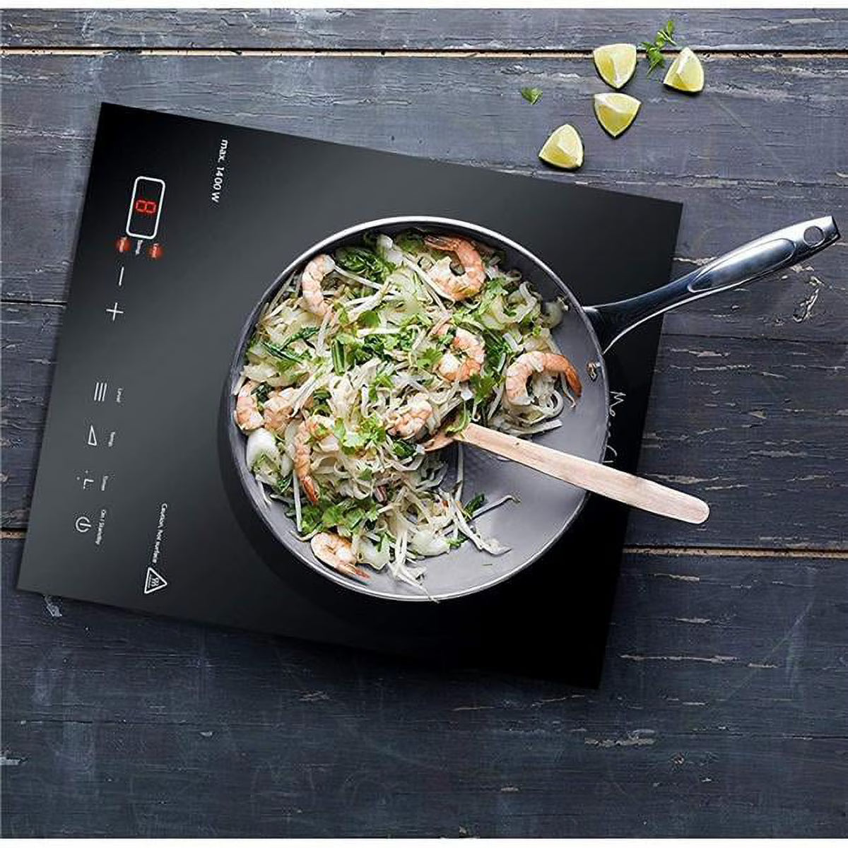 Black Portable Single Induction Cooktop D82574