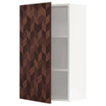White Patterned Wall Cabinet 24x15x40 L94553