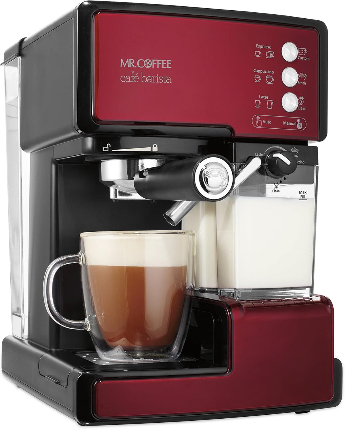 Silver Espresso and Cappuccino Maker P5442