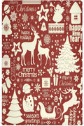 6pcs Kitchen Dish Towel Set, 18"x28" X812657